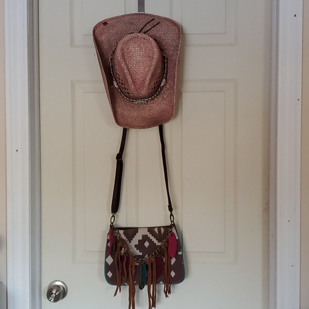 Cowgirl hat & purse